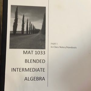 Mat 1033 booklet
